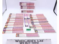 Lot of 28 Action Figure Tech Specs G1 Transformers Hasbro Vintage Action Figure