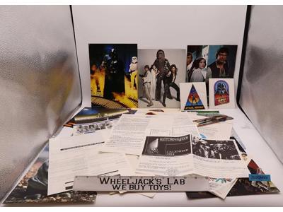 Official Star Wars Fan Club Membership Newsletters Photos & Paperwork Vintage