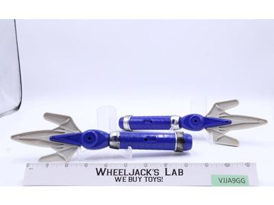 Blue Power Lance Daggers Mighty Morphin Power Rangers Bandai 1995 Weapons