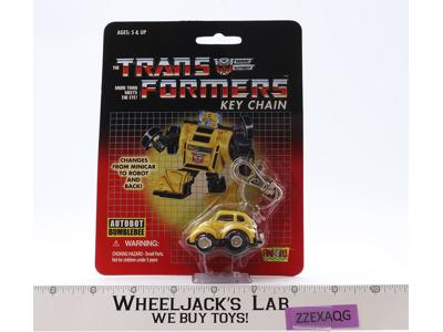 Bumblebee Transformers G1 Reissue 2002 Hasbro Keychain NEW SEALED