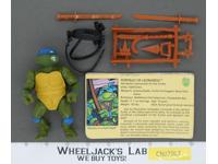 Leonardo SOFT HEAD 100%Complete Teenage Mutant Ninja Turtles TMNT 1988 Playmates