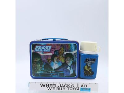 Star Wars The Empire Strikes Back Metal Lunch Box W/Thermos 1980 Vintage