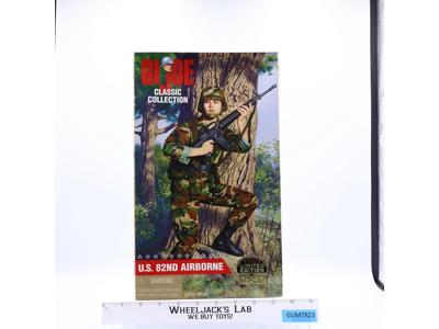 U.S. 82nd Airborne Female Black Hair GI Joe Classic Collection 12" Hasbro MISB
