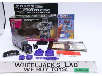Motormaster With Box 100% Complete Vintage Hasbro G1 Transformers Action Figure