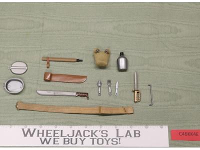 Jungle Fighter Army G.I. Joe Hasbro 1966 Vintage 12" Accessories