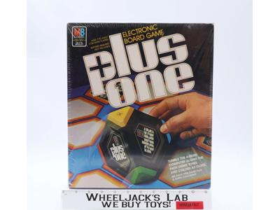 Plus One Electronic Board Game 1980 Milton Bradley Vintage NEW SEALED