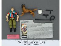 Law & Order V1 100% Complete G.I. Joe 1987 Hasbro Vintage Action Figure