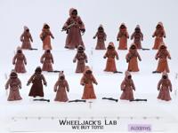 Lot of 19 Modern Star Wars 1990-2010s Hasbro Jawa Action Figures + Accessories