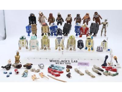 Lot of 26 Modern Star Wars 1990-2010s Hasbro Action Figures + Accessories