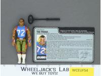 The Fridge V1 100% Complete RED CARD BACK G.I. Joe 1986 Hasbro Vintage Figure