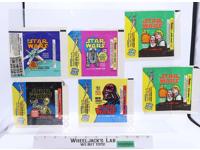 Lot of 6 Star Wars Movie Photo Cards Wrappers 1977 Topps Vintage