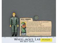 Hawk V1 Straight Arm 100% Complete G.I. Joe 1982 Hasbro Vintage Action Figure