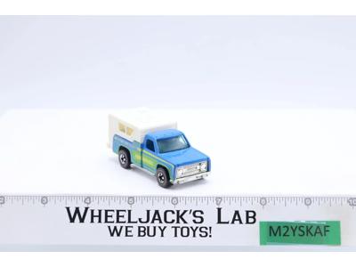 Backwoods Bomb Blue Camper Truck Flying Colors 1975 Redline Hot Wheels Mattel RL