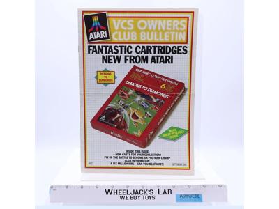 Atari Video Game Owners Club Bulletin Demons to Diamonds Sept 1982 Periodical