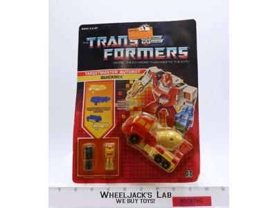 Quickmix MOSC NEW 1988 Vintage Hasbro G1 Transformers Action Figure