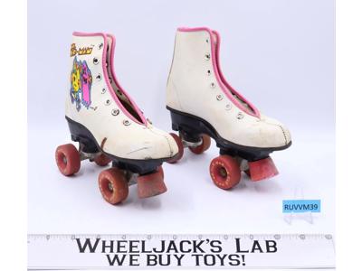 Ms. Pac-Man Roller Skates Children's Size 2 1980 Midway Vintage