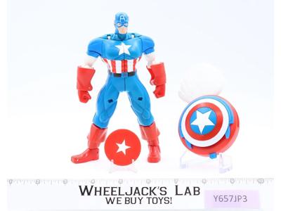 Captain America Shape Shifters The Avengers-United They Stand COMPLETE Toy Biz