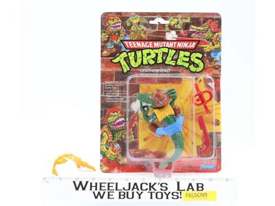 Tokka 100% Complete W/Card & Bubble TMNT 1989 Playmates Vintage Action Figure