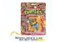 Tokka 100% Complete W/Card & Bubble TMNT 1989 Playmates Vintage Action Figure