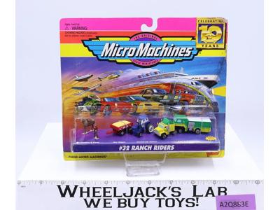 #32 Ranch Riders Micro Machines 10 Years 1997 Galoob NEW SEALED MOSC