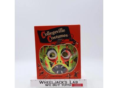 Zombie Monster Halloween Costume & Mask w/Box Vintage Collegeville Child LARGE