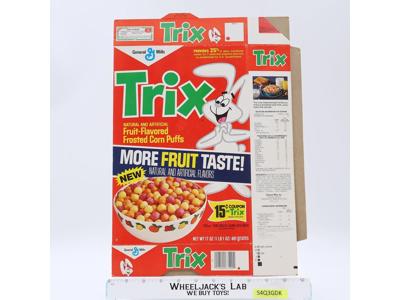 Trix Win Atari Game System 1978 General Mills Vintage EMPTY BOX