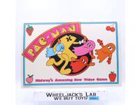 Pac-Man Laminated Table Dinner Placemat 1980s Bally Midway 17x11.5 Vintage