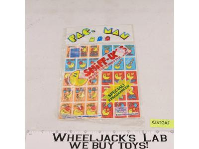 Pac-Man Scratch & Sniff Stickers Sniff Ums (30) Stickers 1976
