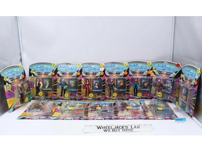 Lot of 13 Star Trek Next Generation 1990's Playmates Action Figures NEW SEALED