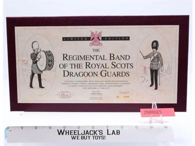 Regimental Band Royal Scots Dragoon Guards Limited W Britain Toy Soldiers NIB