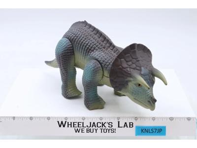 Triceratops Dino Riders Electronics Work! 1989 Tyco Toys Vintage Action Figure