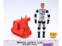 Major Matt Mason W/ Cat Trac and Helmet Man in Space 1966 Mattel NO BROKEN WIRES