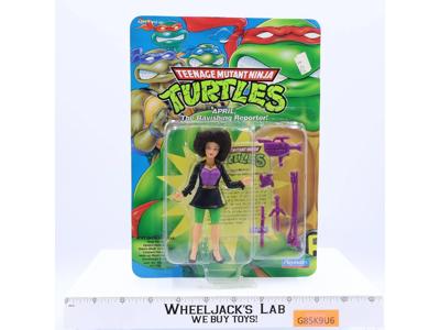 April Ravishing Reporter Teenage Mutant Ninja Turtles TMNT 1992 Playmates MOSC