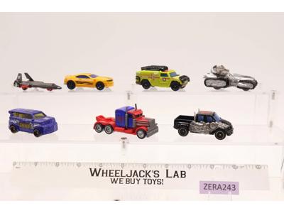 Lot of 7 Speed Stars Transformers 2010 Hasbro Mini Vehicles