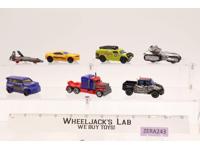 Lot of 7 Speed Stars Transformers 2010 Hasbro Mini Vehicles