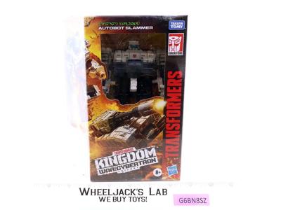 Autobot Slammer Transformers Kingdom War for Cybertron WFC Hasbro NEW SEALED