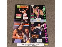 WWF Program Lot (4) 1987 1991 1992 1993 Honky VIRGIL Savage BORGA Nasty IRS