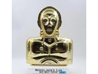 C-3PO Action Figure Storage Case W/ INSERT Star Wars 1983 Kenner Vintage