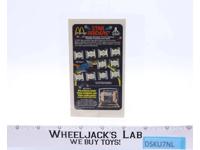 Atari McDonalds Star Raiders Scratch Off Game Card 1982 Used Vintage
