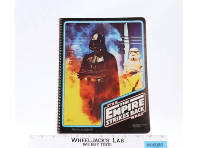 Darth Vader Wide Rule Notebook Star Wars Empire Strikes Back 1980 NEW UNUSED