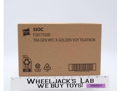 Golden Disk Collection Tigatron Transformers Kingdom WFC Hasbro NEW SEALED