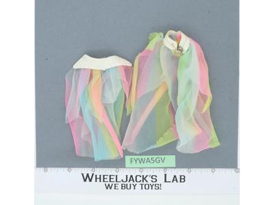 Colorful Secret Cape and Skirt She-Ra 1987 Fantastic Fashions Mattel Vintage