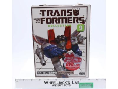 Starscream #9 Collection TFC Transformers G1 Reissue 2002 Takara NEW MISB SEALED
