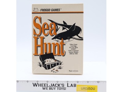 Sea Hunt Atari 2600 1987 Froggo Games NEW SEALED Video Game Cartridge