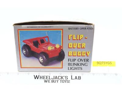 Vintage Battery Operated Flip-Over Buggy in Box Working Lights