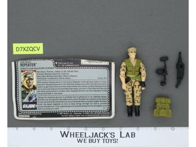 Repeater V1 100% Complete G.I. Joe 1988 Hasbro Vintage Action Figure