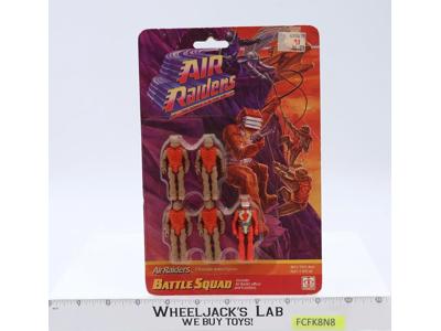 Battle Squad 5 Poseable Action Figures Air Raiders 1987 Hasbro NEW MOSC SEALED