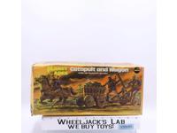 Catapult & Wagon Planet Of The Apes 1967 Mego Action Figure Vehicle Set