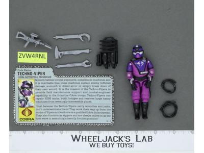 Techno-Viper V1 100% Complete 1987 G.I. Joe Hasbro Vintage Action Figure
