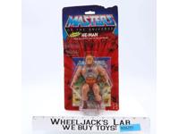 He-Man 12-Back Masters of the Universe MOTU 1982 Mattel Vintage NEW SEALED